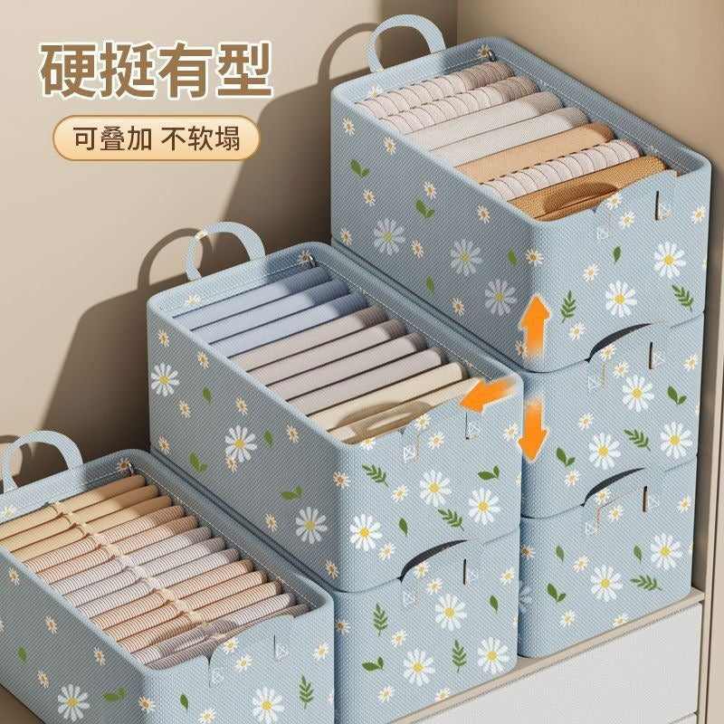 New Dustproof Storage Box Wardrobe Drawer Non-woven Fabric Large Capacity Storage Box Fabric Hand Foldable Storage Box TAVEN System LLC