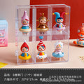 in stock Transparent Dustproof Handmade Blind Box Storage Display Stand Bubble Mate Display Cabinet Doll Lego Storage Box TAVEN System LLC