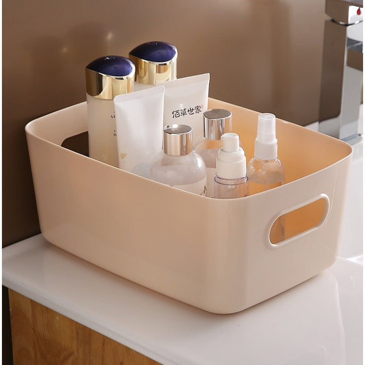 X5039 Desktop Storage Basket Cosmetics Storage Box Kitchen Drawer Miscellaneous Plastic Box Rectangular Organizer Box TAVEN System LLC