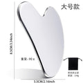 Factory direct stainless steel large heart-shaped scraping plate hand face scraping metal massage beauty tools wholesale TAVEN System LLC