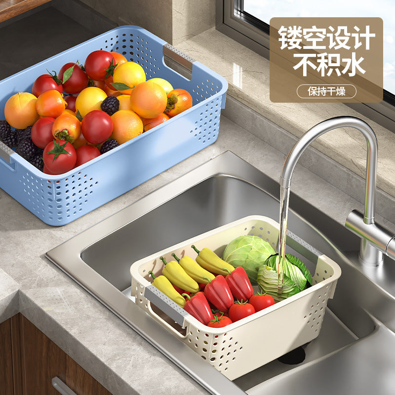 Storage Box Dormitory Kitchen Household Desktop Storage Sundries Storage Basket Snack Toy Storage Storage Arrangement Box TAVEN System LLC