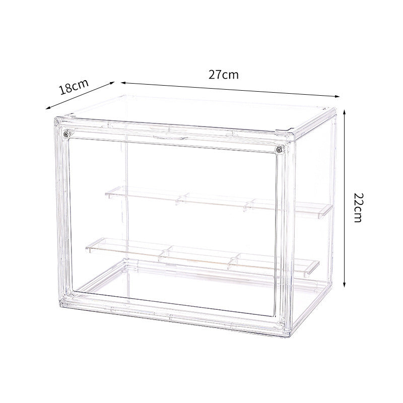 Cross-Border Hot-Selling Blind Box Storage and Display Box for Pop Mart Labubu Toys, Dust-Proof Transparent Figure Display TAVEN System LLC
