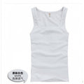 Men's Square Collar Cotton Vest Men's Summer Fitness Tight-fit Sports Base Square Collar Vest Men's Slim-fit Vest Wholesale TAVEN System LLC