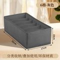 Underwear Compartmentalized Storage Box Four-Piece Set, Sock Storage Box, Fabric Home Storage, Bra Organizer, Multi-Compartment Classification Storage Box TAVEN System LLC