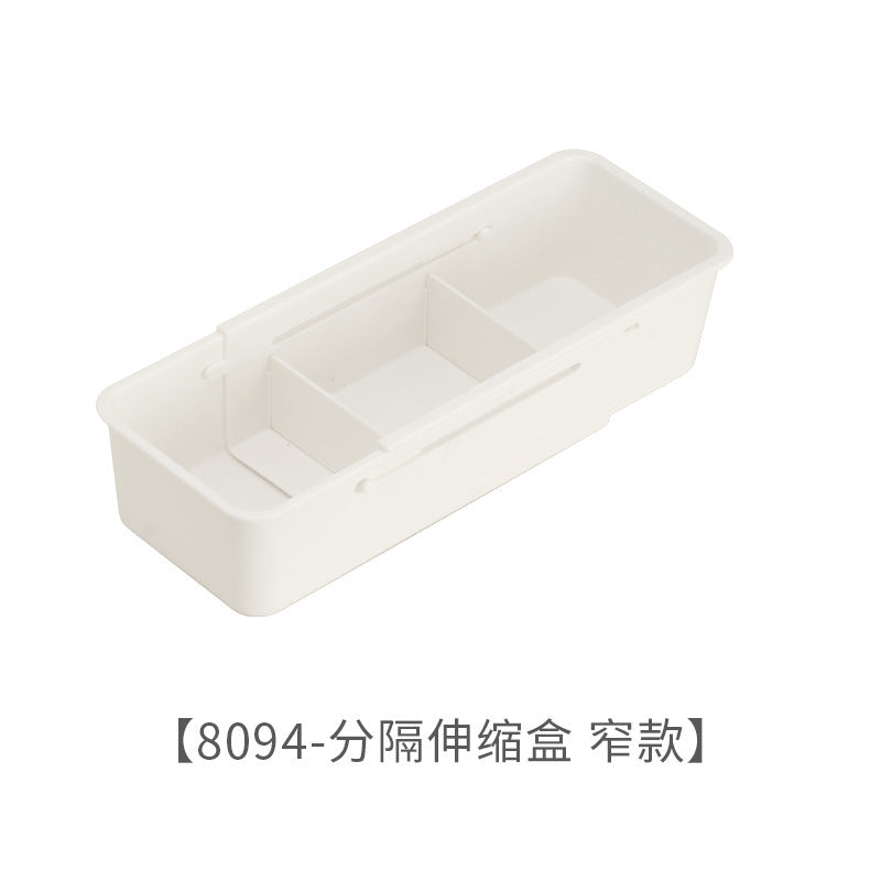 Retractable separated storage box household kitchen tableware drawer storage box multifunctional underwear socks storage box TAVEN System LLC