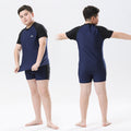 Cross-border Swimwear Children's Swimwear Foreign Trade Big Boys Split Swimwear Plus Fat Loose Quick-drying Fat Children TAVEN System LLC