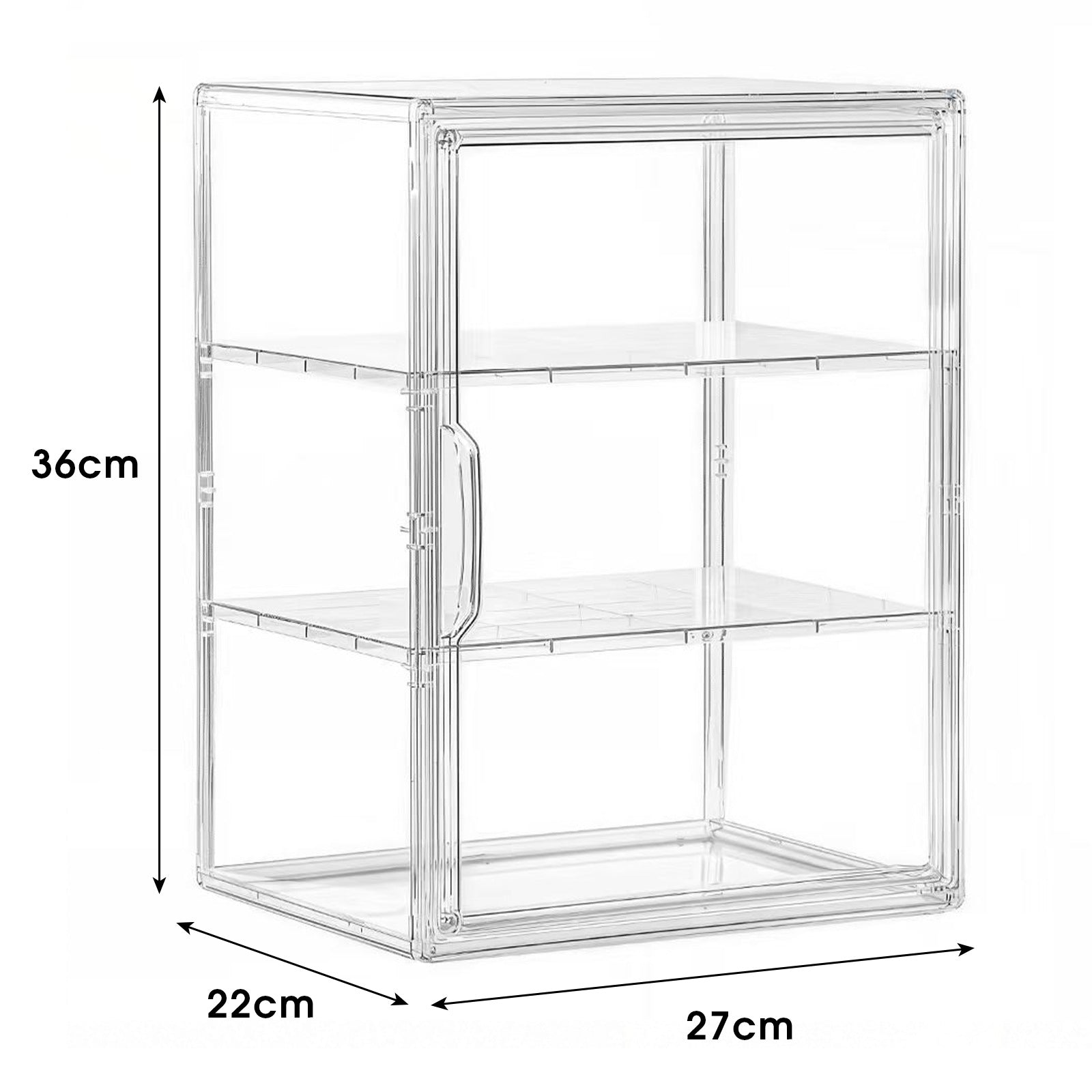 Cross-Border Hot-Selling Blind Box Storage and Display Box for Pop Mart Labubu Toys, Dust-Proof Transparent Figure Display TAVEN System LLC