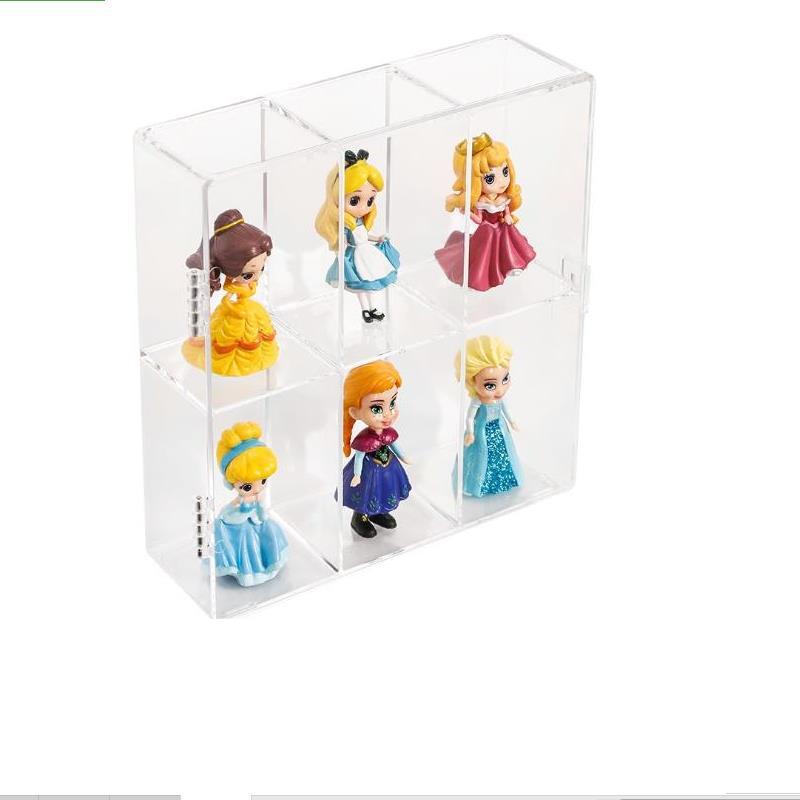 in stock Transparent Dustproof Handmade Blind Box Storage Display Stand Bubble Mate Display Cabinet Doll Lego Storage Box TAVEN System LLC