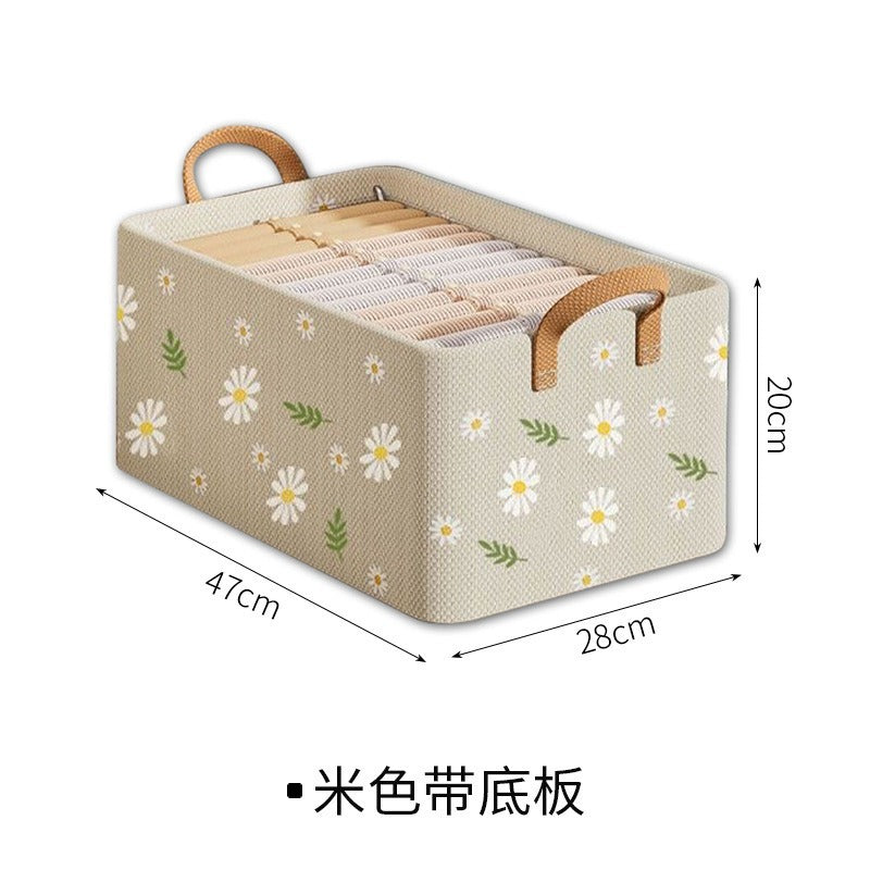 New Dustproof Storage Box Wardrobe Drawer Non-woven Fabric Large Capacity Storage Box Fabric Hand Foldable Storage Box TAVEN System LLC