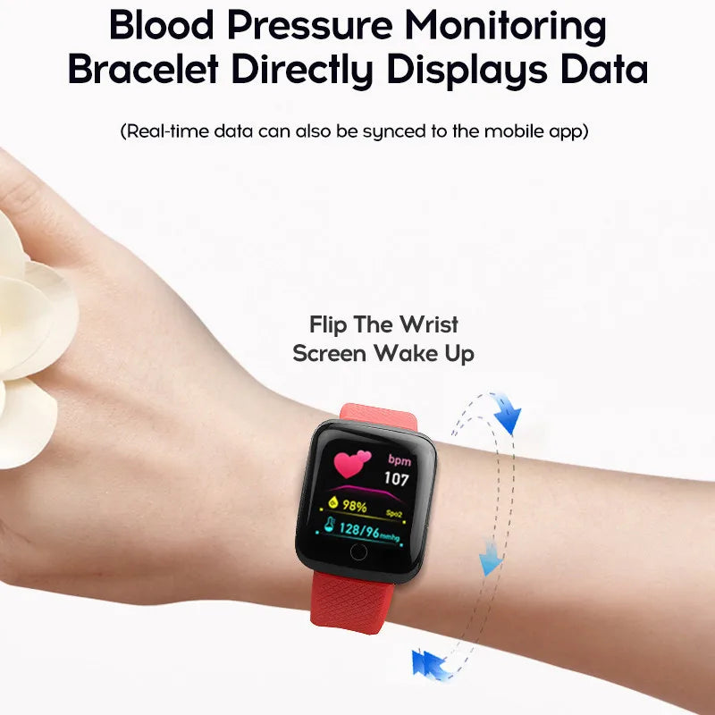 116plus Smart Watch Men Women Bluetooth Connected Phone Music Fitness Multifunctional Sports Bracelet Sleep Monitor Smartwatchs TAVEN System LLC