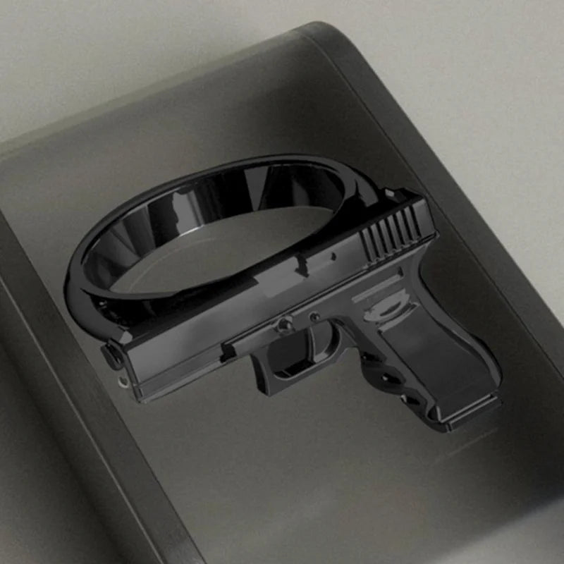 Exquisite  Gun Imitation Ring alloy Gun Ring Polishing Motorcycle Cowboy Biker Punk Men Women Cool rings for men women TAVEN System LLC