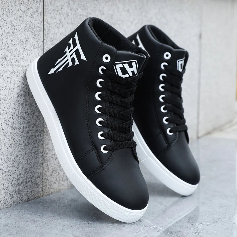 [sneakers] A Pair of High-Top Sports Casual Outdoor Skate Shoes, Comfortable And Suitable for Travel And Fitness (Available in L TAVEN System LLC