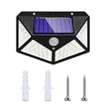LED Solar Outdoor Wall Lights with Motion Sensor, 3 Lighting Modes IP65 Waterproof, Remote Control Solar Security Lamp TAVEN System LLC