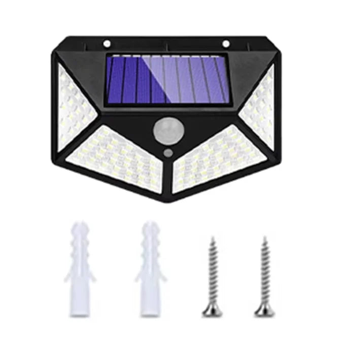 LED Solar Outdoor Wall Lights with Motion Sensor, 3 Lighting Modes IP65 Waterproof, Remote Control Solar Security Lamp TAVEN System LLC