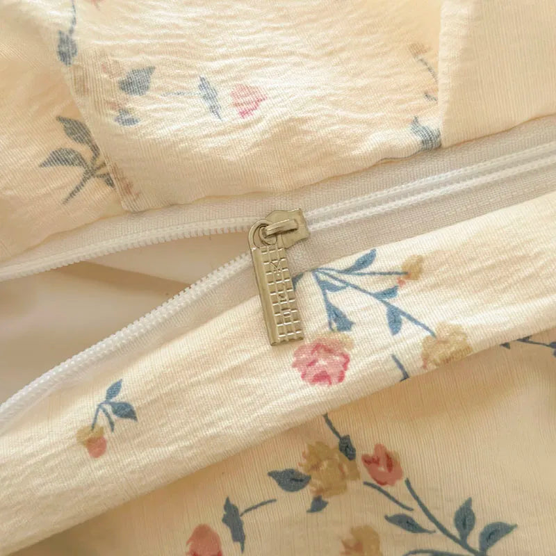 Bonenjoy Lace Duvet Cover Printed Home Quilts Cover Ruffles Comforter Covers Adults Kids Room Bedding (Pillowcase Need Order) TAVEN System LLC