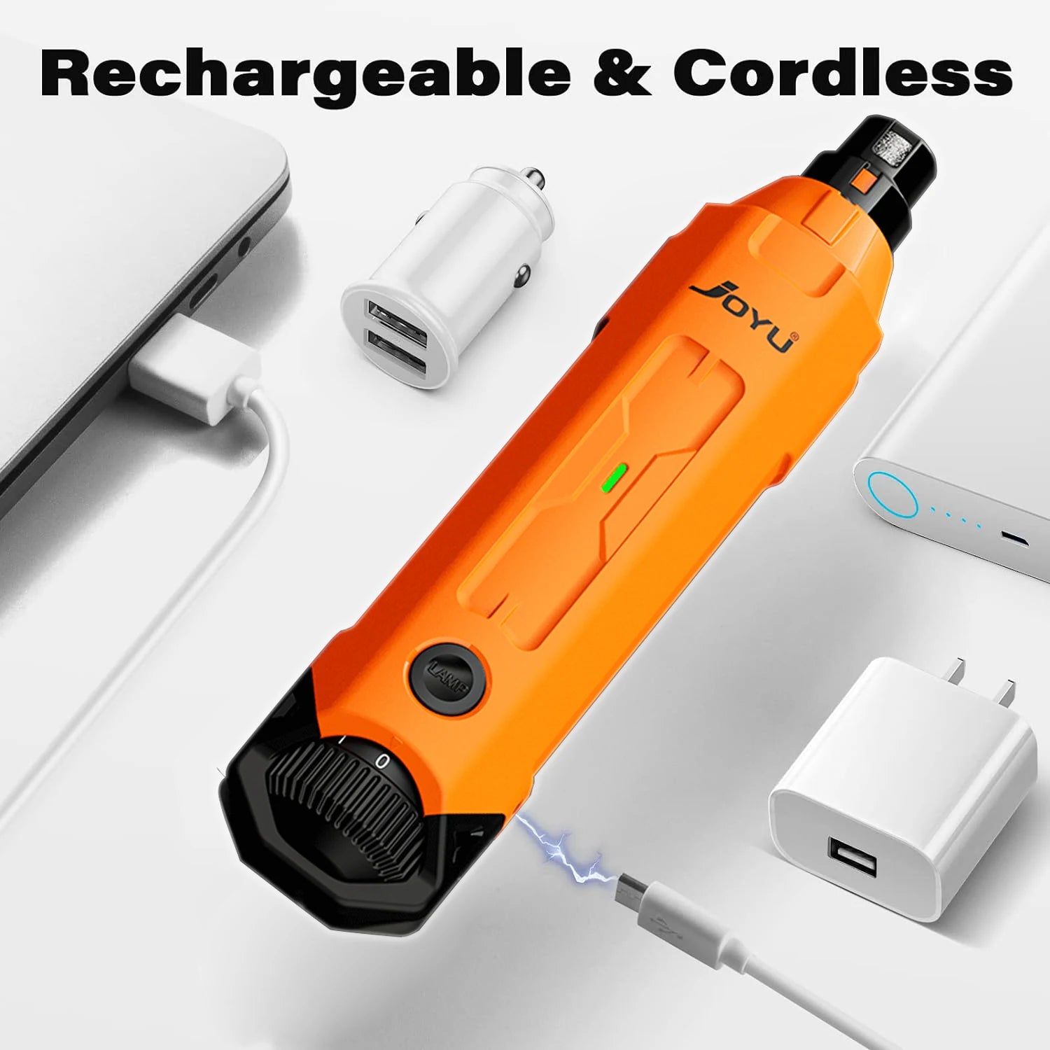 6-Speed Dog Nail Grinder  Enhanced Pet Nail Grinder Super Quiet Rechargeable Electric Dog Nail Trimmer Painless paws grooming TAVEN System LLC