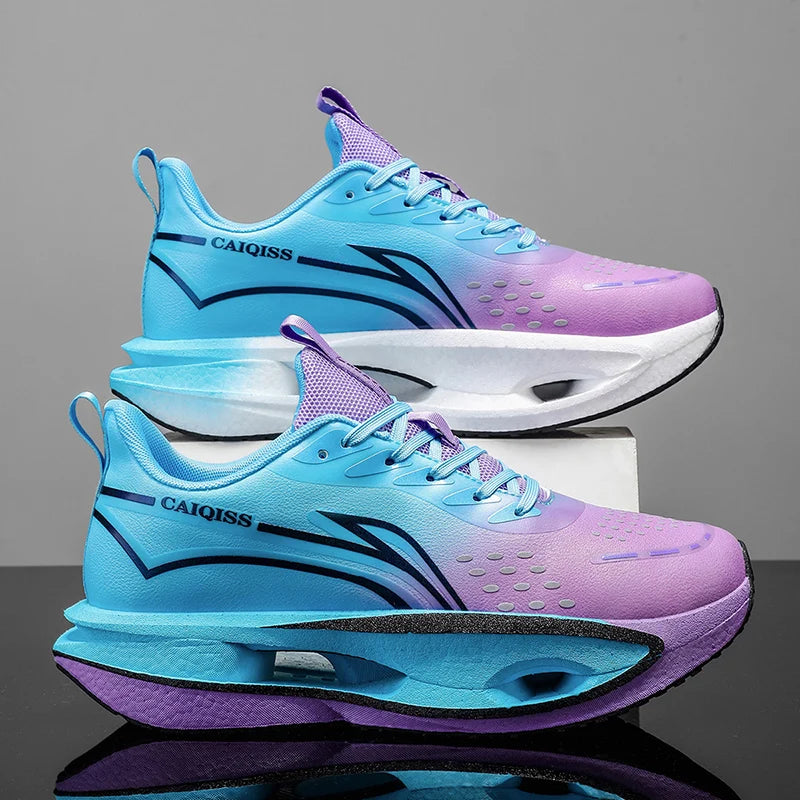 Lightweight Lace Up Sneakers Casual Breathable Sports Shoes TAVEN System LLC