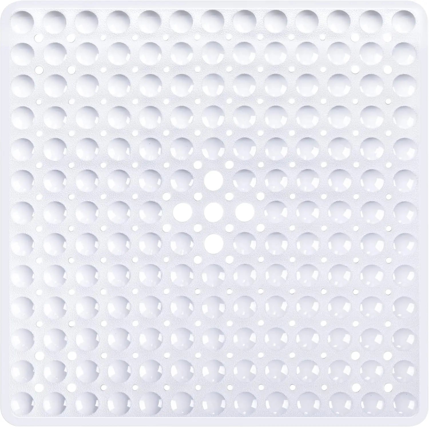 53x53cm Non Slip Shower Mat for Inside Shower Stall Mats for Bathroom Floor, Soft Bath Mat for Bathtubs with Big Suction Cups TAVEN System LLC