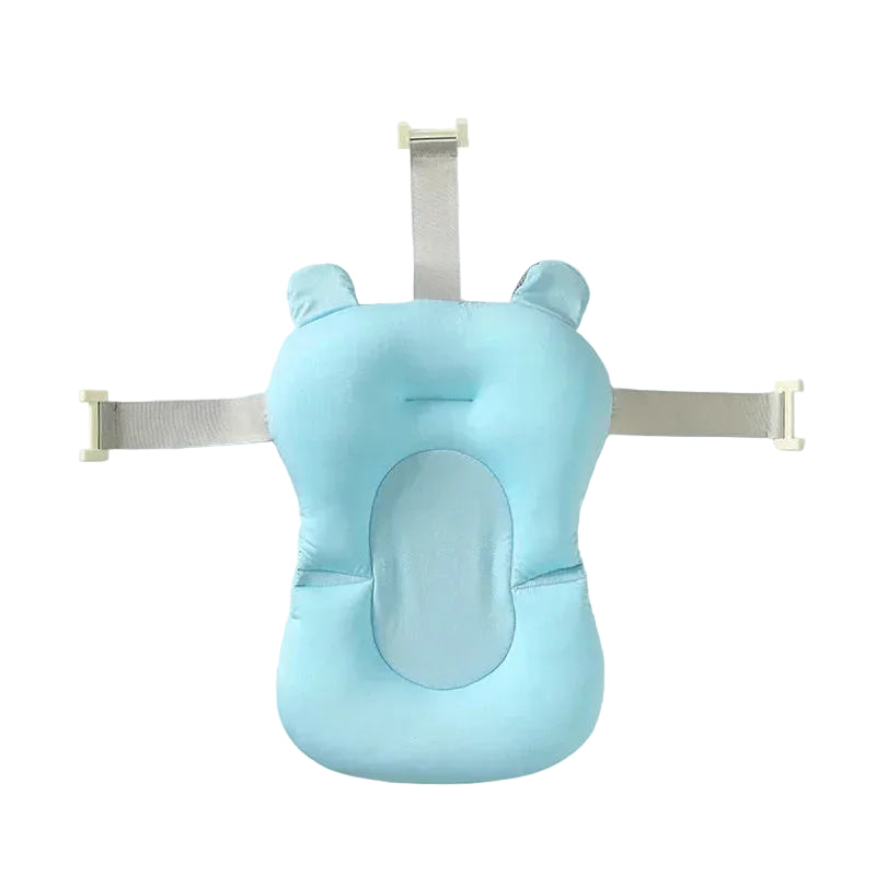 Portable Baby Bathtub Pad Ajustable Bath Tub Shower Cushion Newborn Support Seat Mat Foldable Baby Bath Seat Floating Water Pad TAVEN System LLC