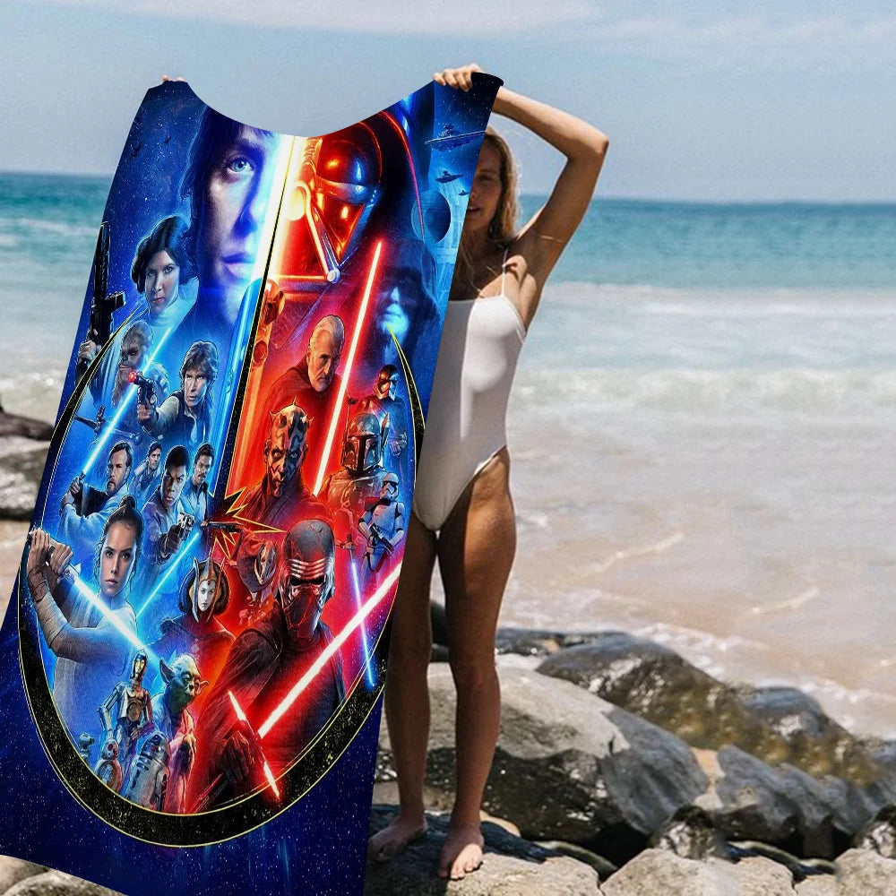 S-star W-wars Big Microfiber Beach Towels Quick Dry Towel Sand Beach Towels Pool Towel For Travel Swim Pool Yoga TAVEN System LLC