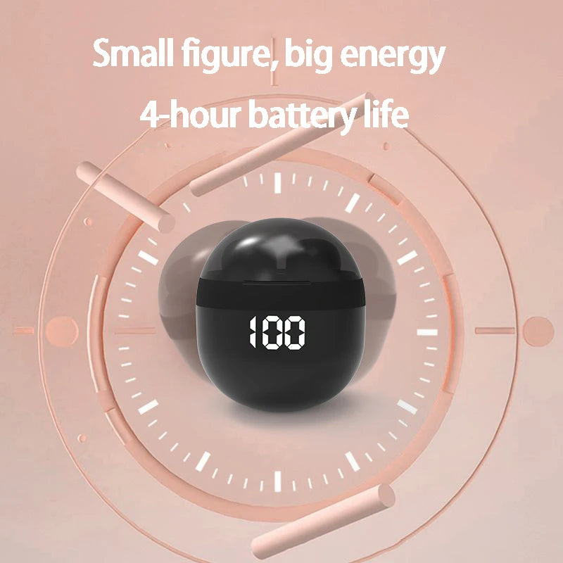 Heavy Bass Sleep Headphones Wireless Bluetooth Earphones With Mic Sports Earbuds Noise Reduction Mini HD Headset For Smart Phone TAVEN System LLC