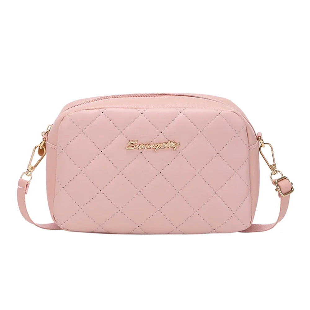 2026 tassel women's small crossbody bag trend diamond grid embroidery camera women's shoulder bag fashion chain crossbody bag TAVEN System LLC