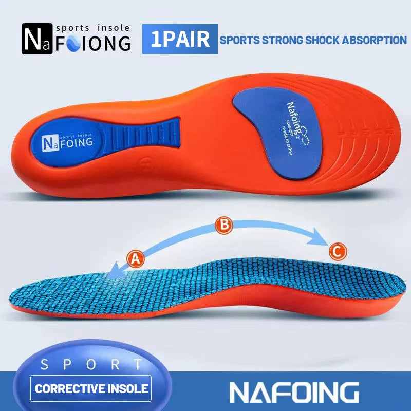 Sport Orthopedic Insoles for Feet Men Women EVA Breathable Shock Absorption Shoes Insole for Running Basketball Sport Care Pads TAVEN System LLC