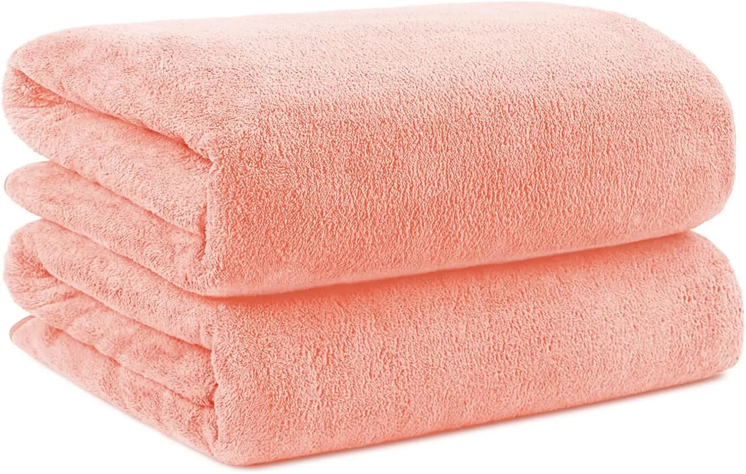 Bath Towels Pack of 2(27'' x 54'') - Soft Feel, Highly Absorbent, Quick Drying Microfiber for Body, Sport, Yoga, SPA, Fitness - TAVEN System LLC