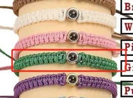 DHQH Wholesale Personalized Photo Projection Bracelet Customization Commemorative Photo Couple Jewelry Gift for Her Direct sales TAVEN System LLC