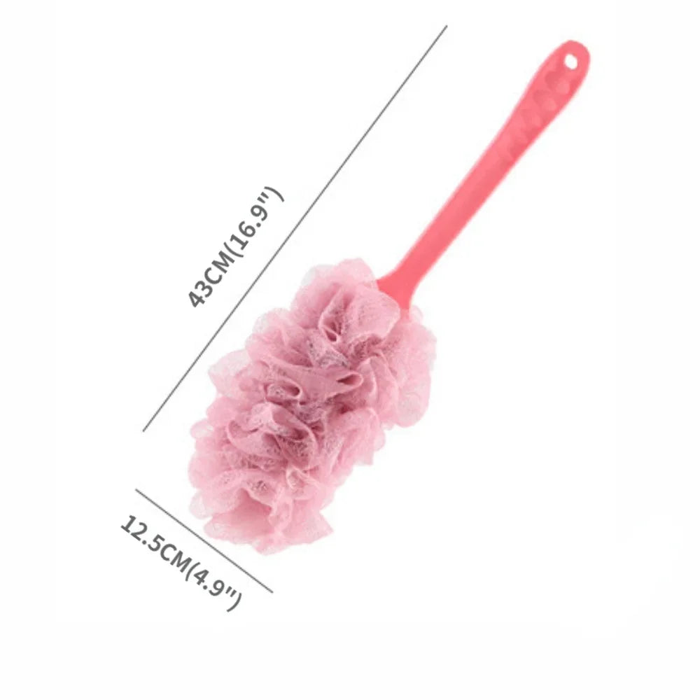 Long Handle Back Brush Body Scrubbers Shower Hanging Body Brush Sponges Soft Mesh Bath Shower Brushes Bath Accessories for Adult TAVEN System LLC