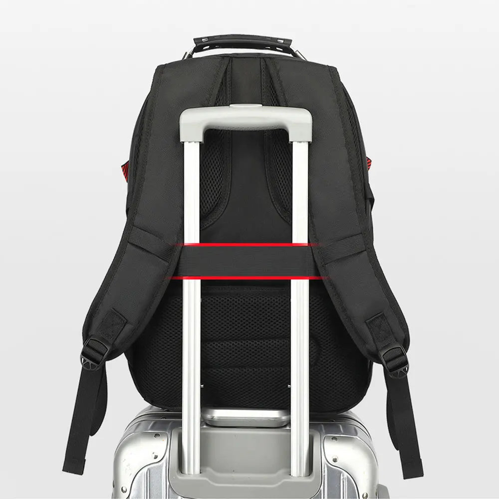 Large Capacity Travel Backpack 17.3" Laptop USB Business Bag TAVEN System LLC