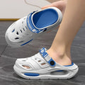 Arch support, anti slip, soft sole, wear-resistant cool slippers for wearing, thick sole breathable odor proof summer hole shoes TAVEN System LLC