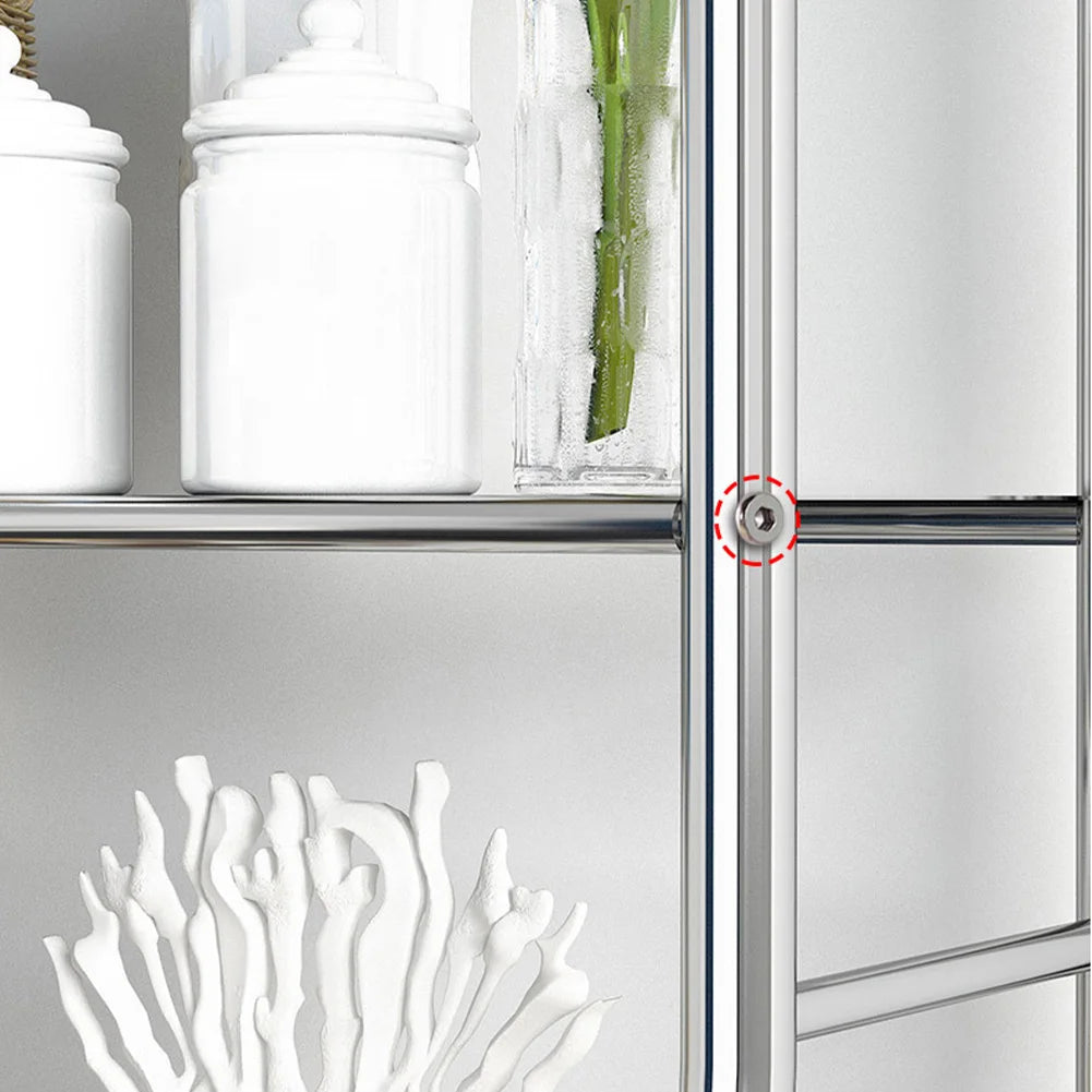 Over Toilet Storage Shelf,2/3-Tier Freestanding Over The Toilet Storage,Metal Bathroom Shelves with Paper Holder and Removable TAVEN System LLC