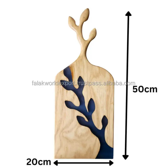 Household Trending Products 2026 New Arrivals Ocean Wave Pattern Acacia Wood Epoxy Resin Cutting Board TAVEN System LLC