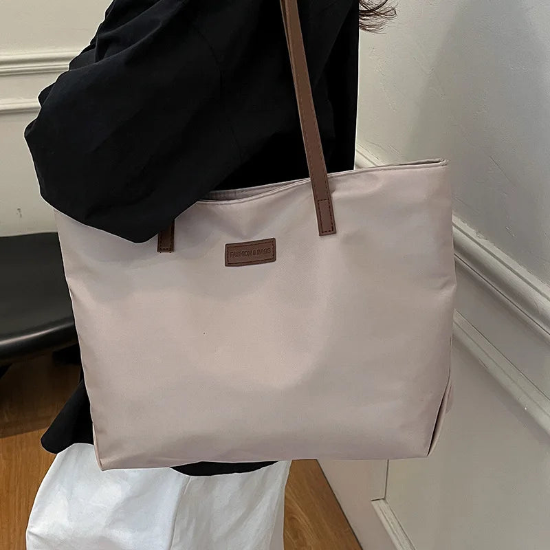 Women Oxford Cloth Waterproof Shoulder Tote Bag Large Capacity