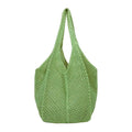 Women Straw Woven Beach Tote Bag Crochet Shoulder Handbag TAVEN System LLC