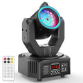 U'King Mini 30W Beam Pattern Moving Head Light RGB DMX Sound Activated Strobe Effect Stage Light for DJ Disco Party Christmas TAVEN System LLC