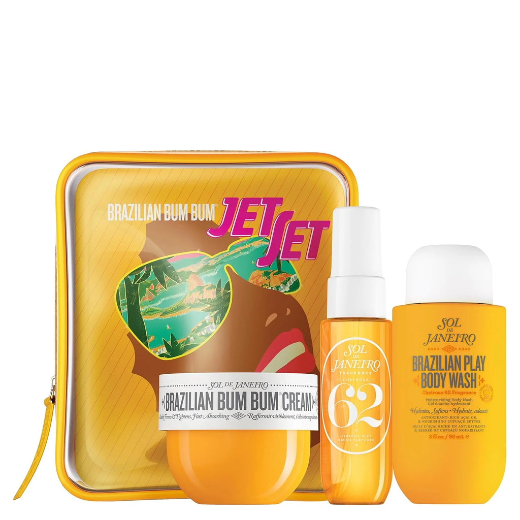 The four travel suits of Sol de Janeiro series fragrance (bath gel, body milk, perfume spray) are convenient to carry, charming fragrance, lasting fragrance, and the first choice for fragrance lovers TAVEN System LLC