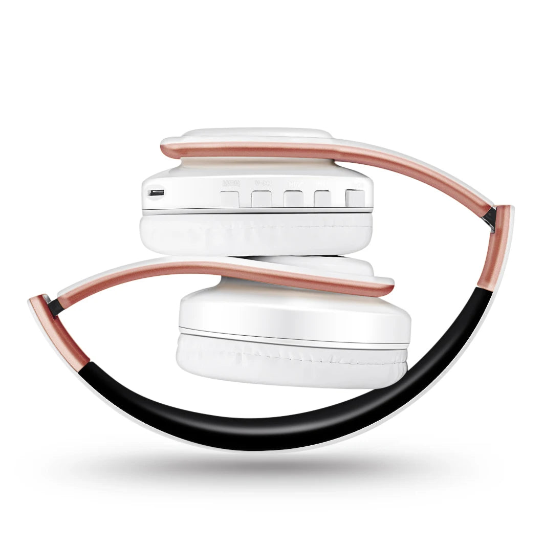 2026 Wireless Bluetooth Stereo Headset Upgrading Sports Overhead Earphone with Mic for Smart Phone TV PC Tablet - Music TAVEN System LLC