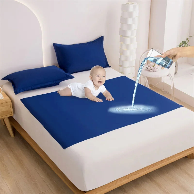 Bed Flat Sheet TPU Waterproof SPA Couple Mattress Cover Adult Urine Pad Baby/Elderly/Pregnant Women Bed Pad Massage Mat Cussion TAVEN System LLC