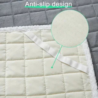 Milk Velvet Mattress Pad Soft Breathable Bedding Protector Queen Size Comfortable Quilted Top Mattress Cover TAVEN System LLC