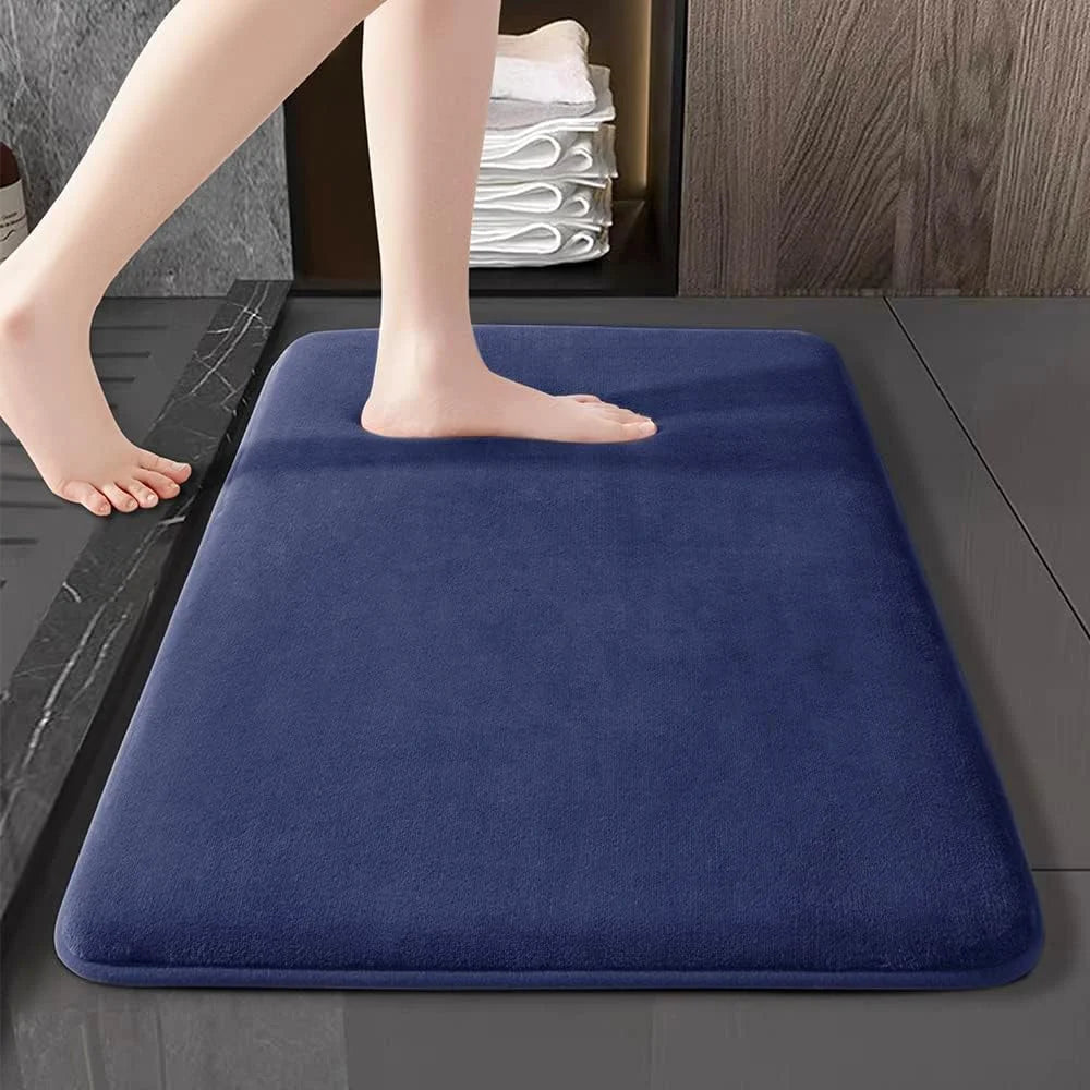 Super absorbent floor mat, super absorbent bath mat, super anti slip coral velvet bathroom floor mat, door mat TAVEN System LLC
