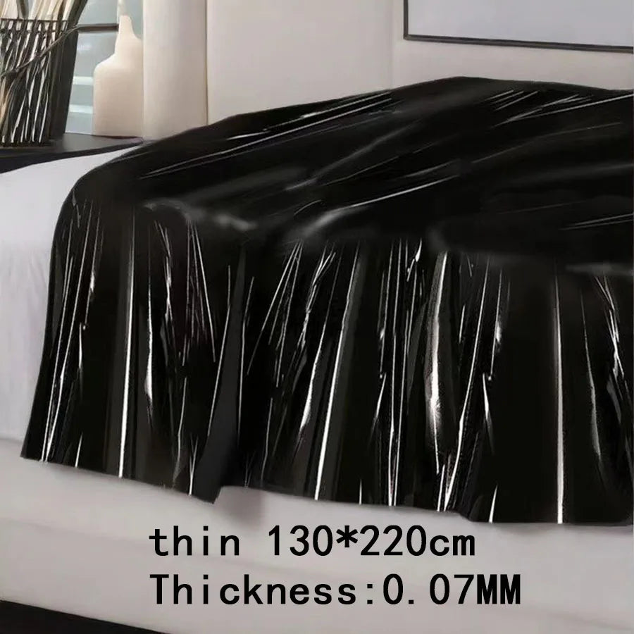 Couple Waterproof Cloth Sheet PVC Plastic Adult Accessories Solid Bed Multi-purpose Hypoallergenic SPA Bedding Diaper Flat Sheet TAVEN System LLC