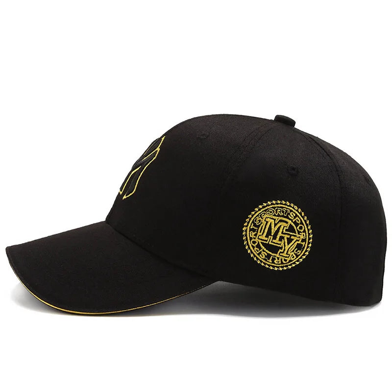 Embroidered Cotton Baseball Cap Adjustable Sun Protection Hat