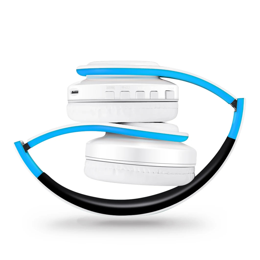 2026 Wireless Bluetooth Stereo Headset Upgrading Sports Overhead Earphone with Mic for Smart Phone TV PC Tablet - Music TAVEN System LLC