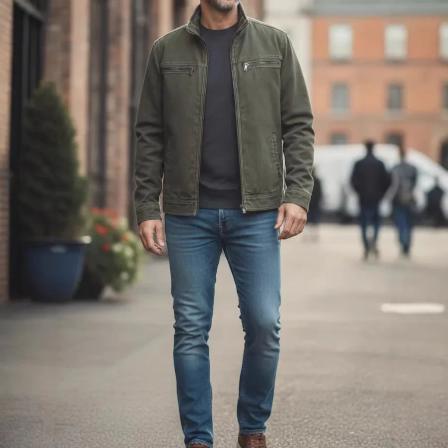 2026 Spring Jacket Men's Tooling Jacket Casual Cardigan Loose Sports Men's Clothing TAVEN System LLC