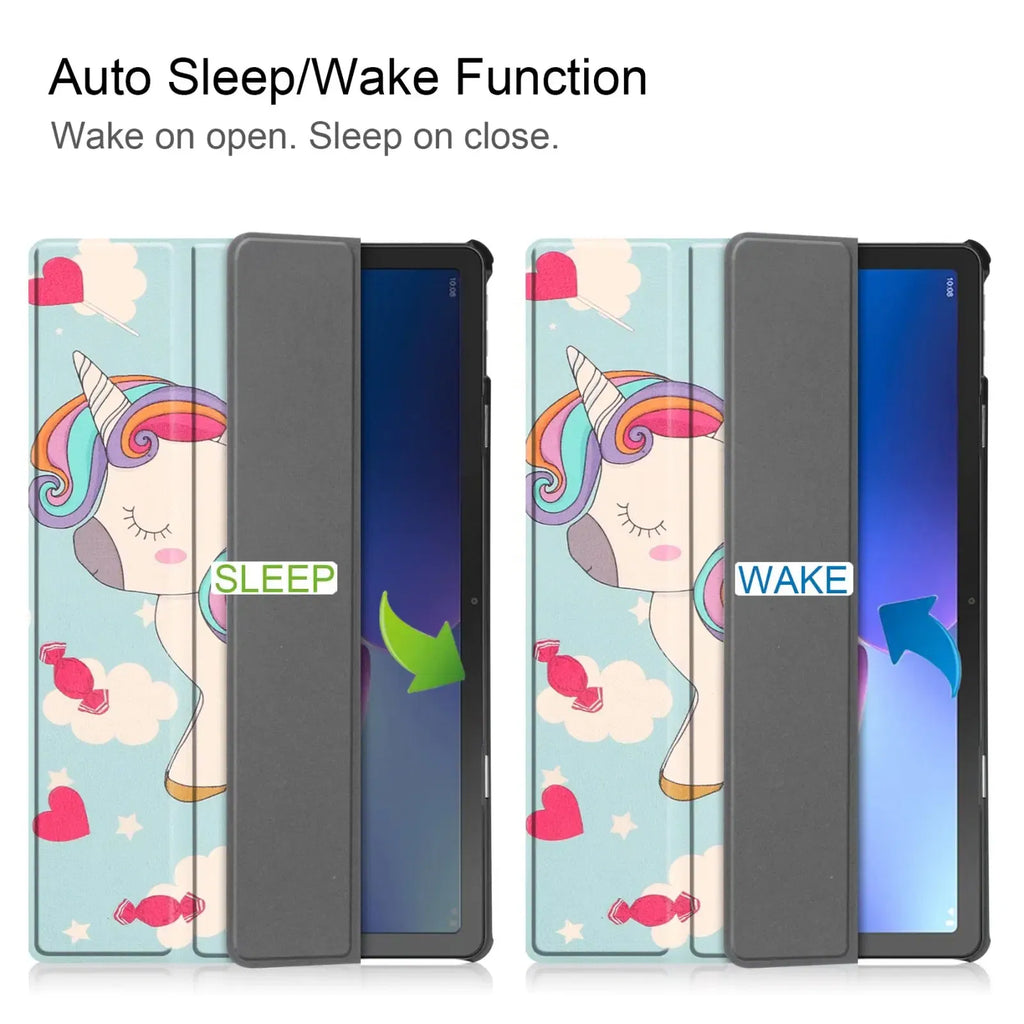 Color: camel, Size: Thirteen, Ships From: CHINA - For Lenovo Tab M10 HD 2nd Gen Case TB-X306F X306X Tri-Fold Stand Wake/Sleep Magnetic Protective Shell  PU Leather Tablet Cover Taven