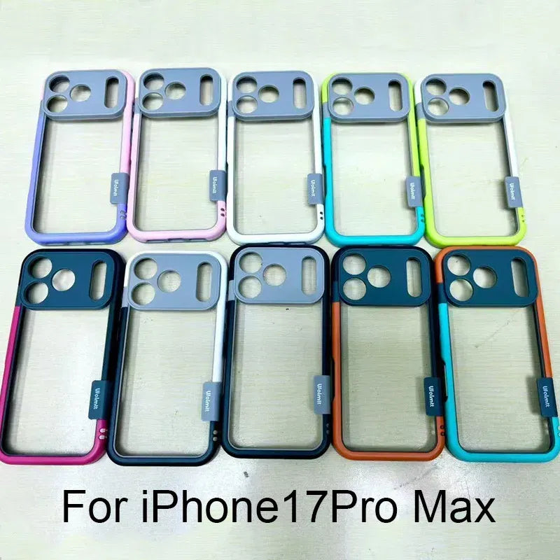 Color: SKY BLUE, Ships From: CHINA, Material: Microfiber - Better Heat Dissipation Dual Color Bumper Border Soft Phone Case For iPhone 17 16 15 14 13 12 11 Pro Max 7 8 Plus XS XR AEVYVKV