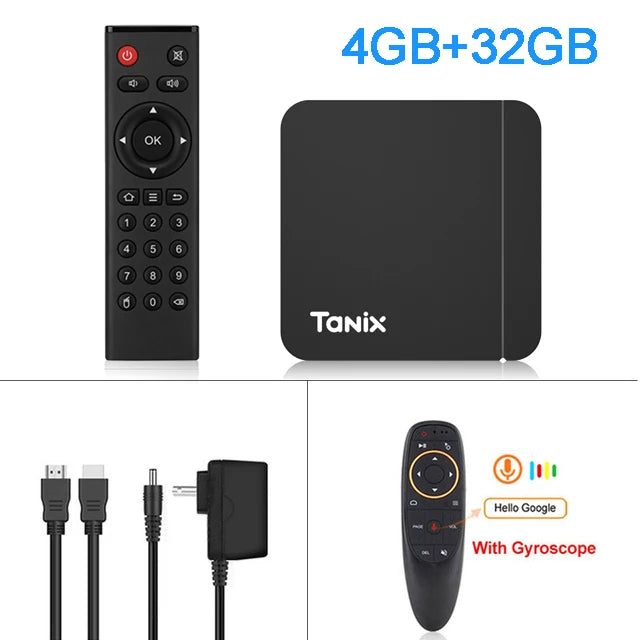 Tanix W2 Android 11 Smart TV box Amlogic S905W2 2GB 16GB 2.4G/5G Dual Wifi AV1 BT Set Top Box Media player PK Tanix TX3 TAVEN System LLC