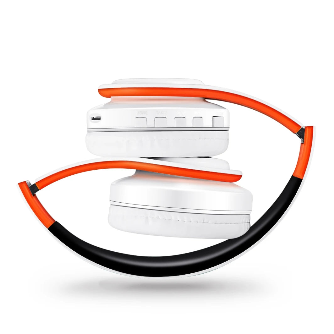 2026 Wireless Bluetooth Stereo Headset Upgrading Sports Overhead Earphone with Mic for Smart Phone TV PC Tablet - Music TAVEN System LLC